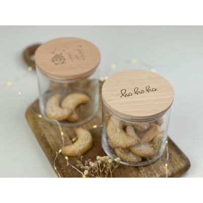 Vorratsglas Weihnachten hohoho