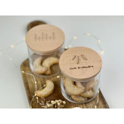 Vorratsglas Frohe Weihnachten